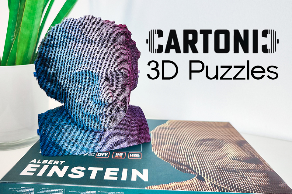 New: 3D puzzle sets from Cartonic